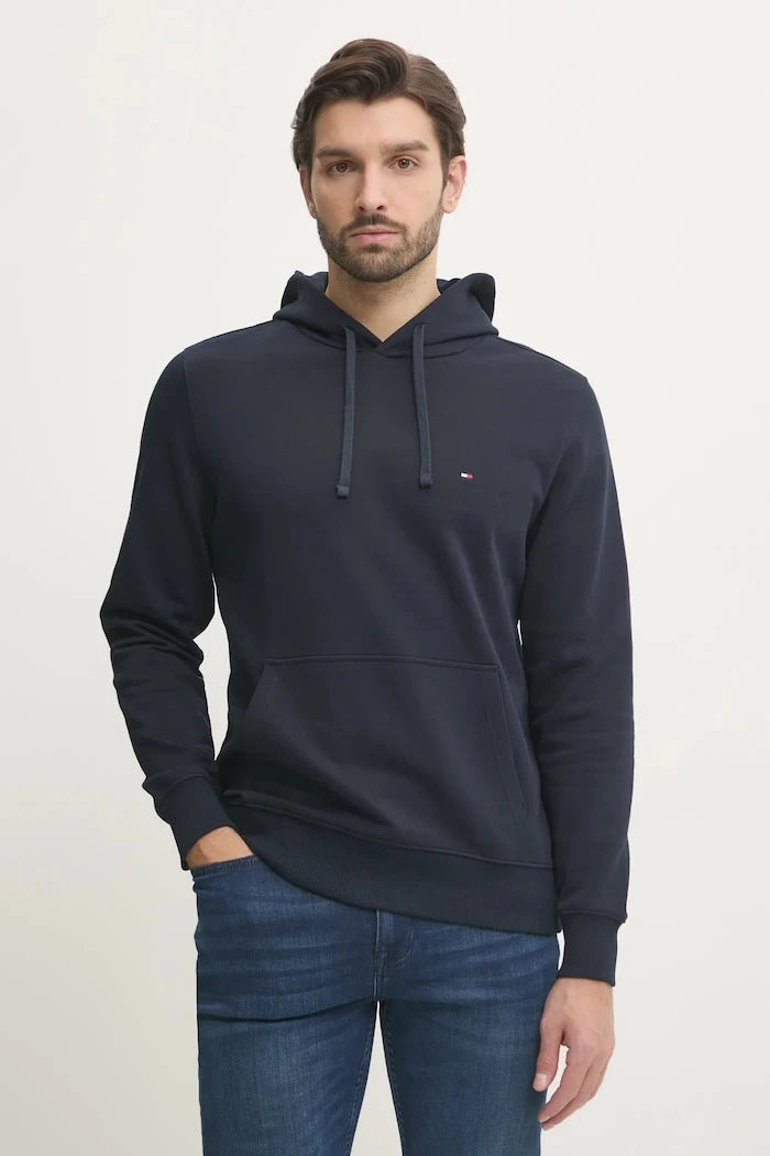 Tommy Hilfiger kapüşonlu erkek pamuklu sweatshirt