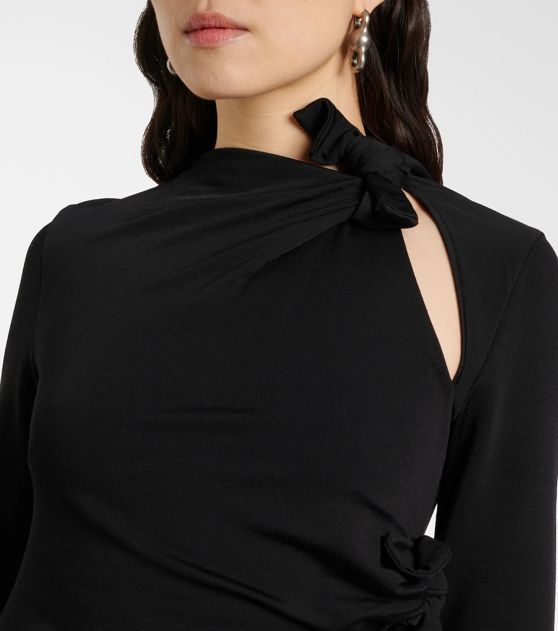 Acne Studios - Cutout jersey top