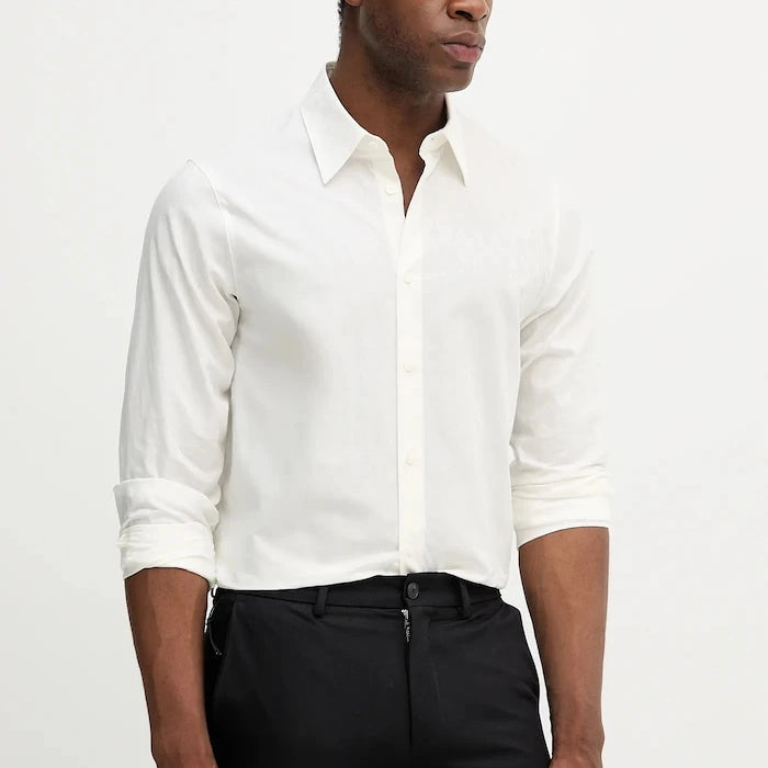 Памучна риза Armani Exchange