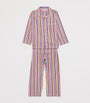 Derek Rose Kids Cotton Stripe Dr Wellington Pyjama Set (3-12 Years)