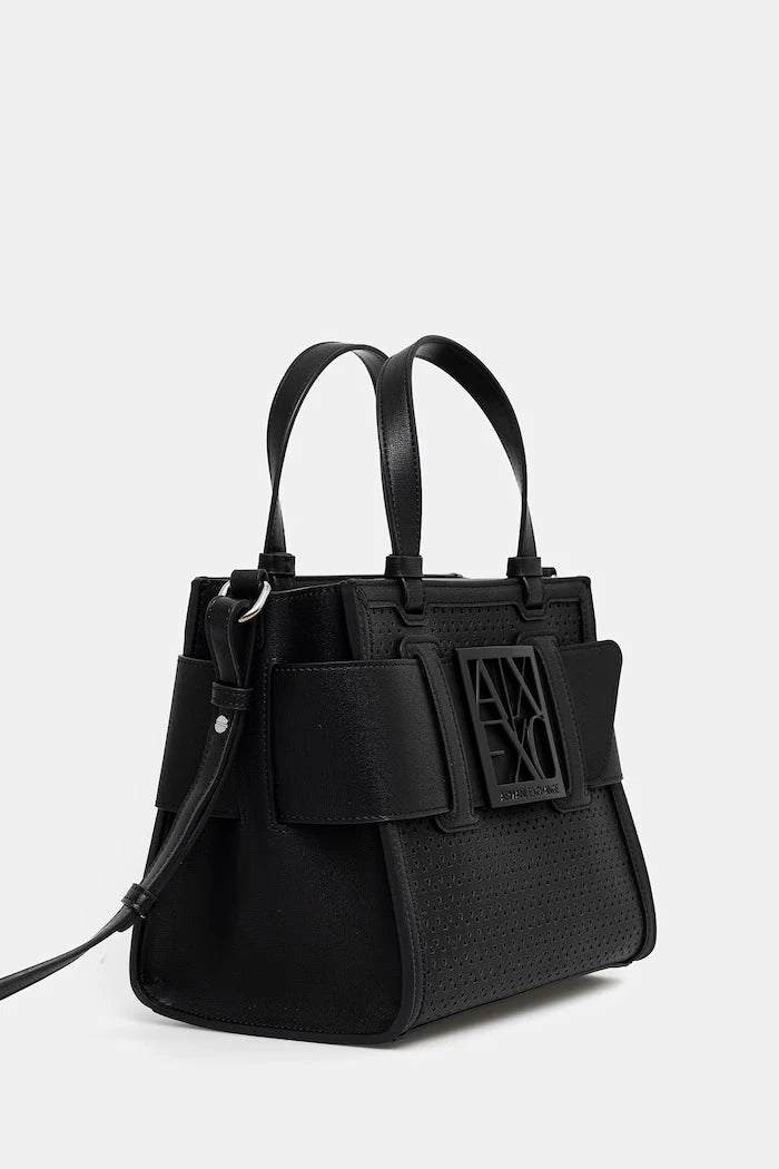 Armani Exchange kadın crossbody çanta, suni deriden