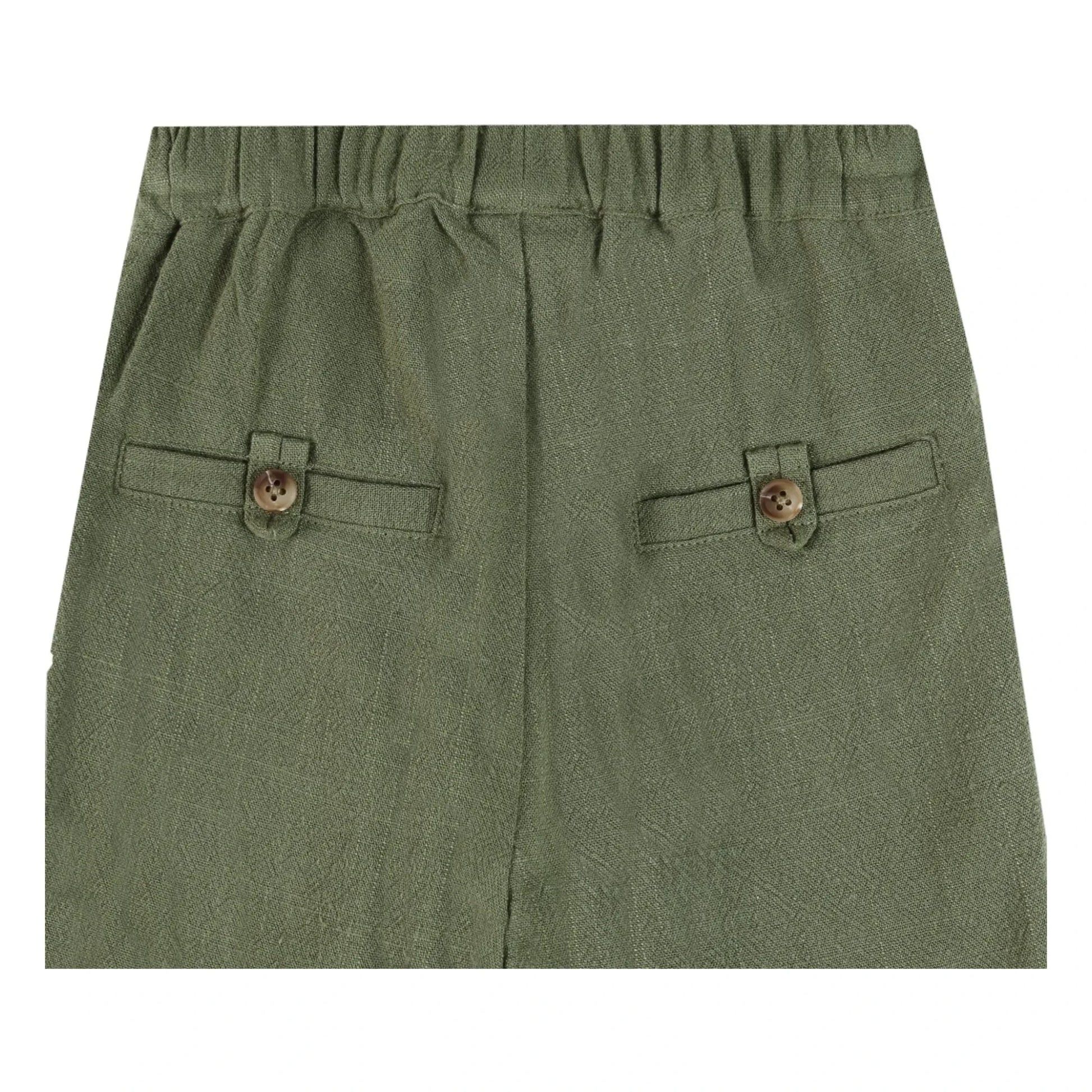 Donsje - Dado pants | Dark khaki