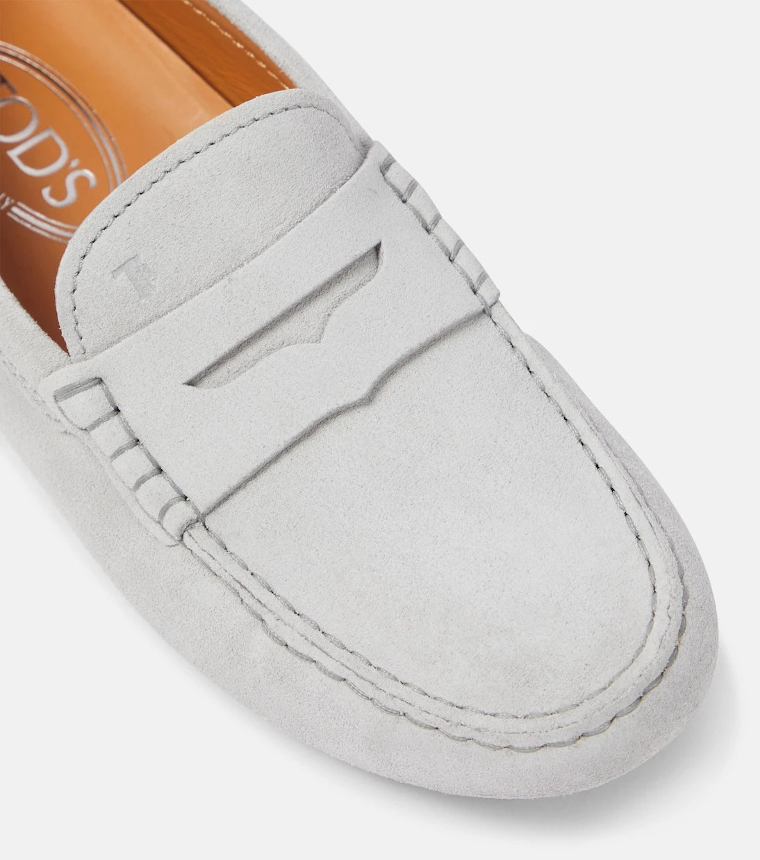 Tod's - Gommino Bubble suede moccasins