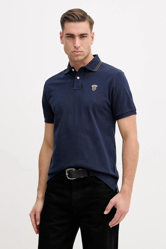 Hackett London Yakalı Pamuklu Tişört