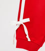 Stretch-Cotton Bow-Detail Sweatpants (4-10 Years)