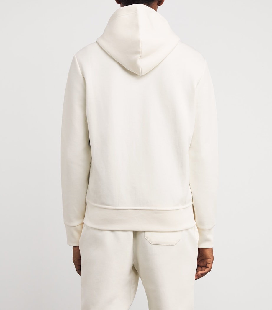 Polo Pony Zip-Up Hoodie NATURAL