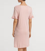 Hanro Nude Cotton-Blend Short-Sleeve Claire Nightdress