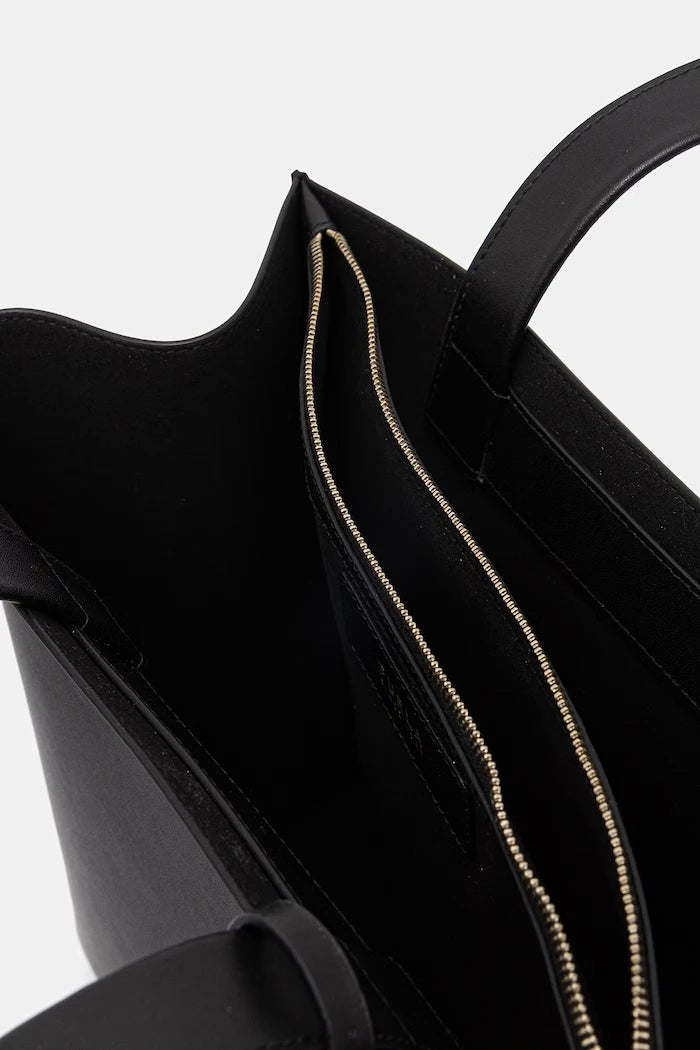Furla чанта tote дамска от кожа Divide It M Tote