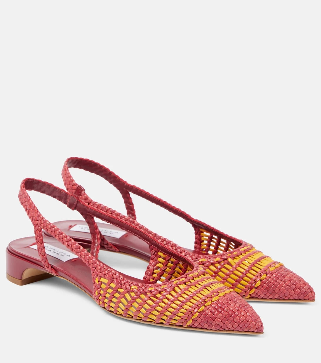 Gabriela Hearst - Perro leather slingback flats