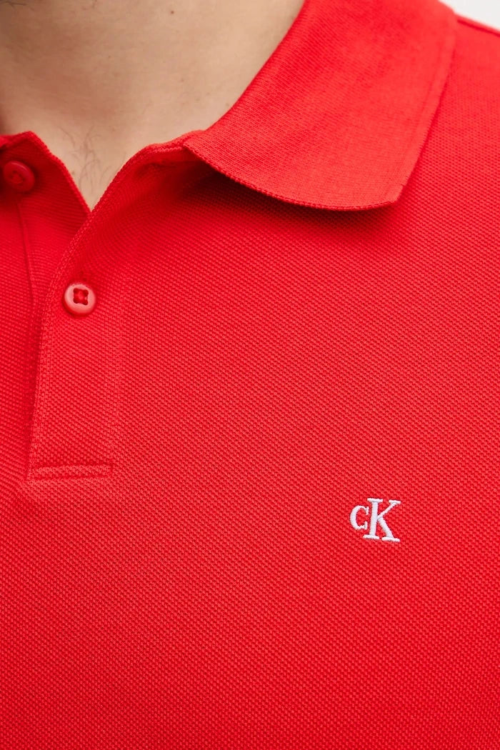 Calvin Klein Jeans erkek pamuklu yaka tişört