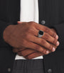 Tom Wood Polished Onyx Kay Signet Ring
