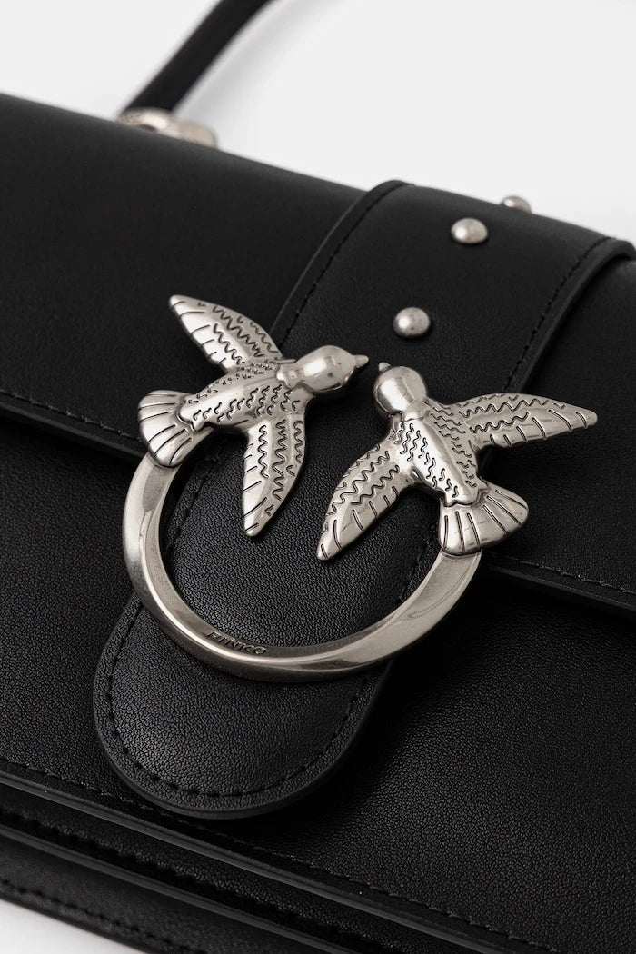 Pinko kadın deri crossbody çanta