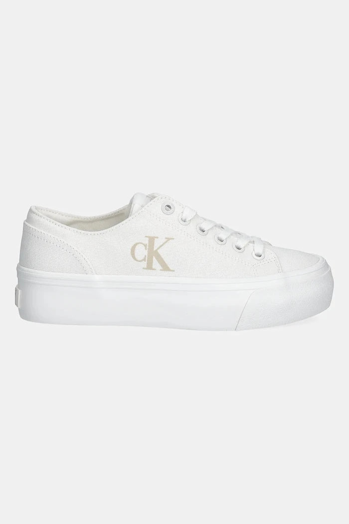 Calvin Klein Jeans VULC FLATFORM LOW CV MG kadın düşük spor ayakkabı