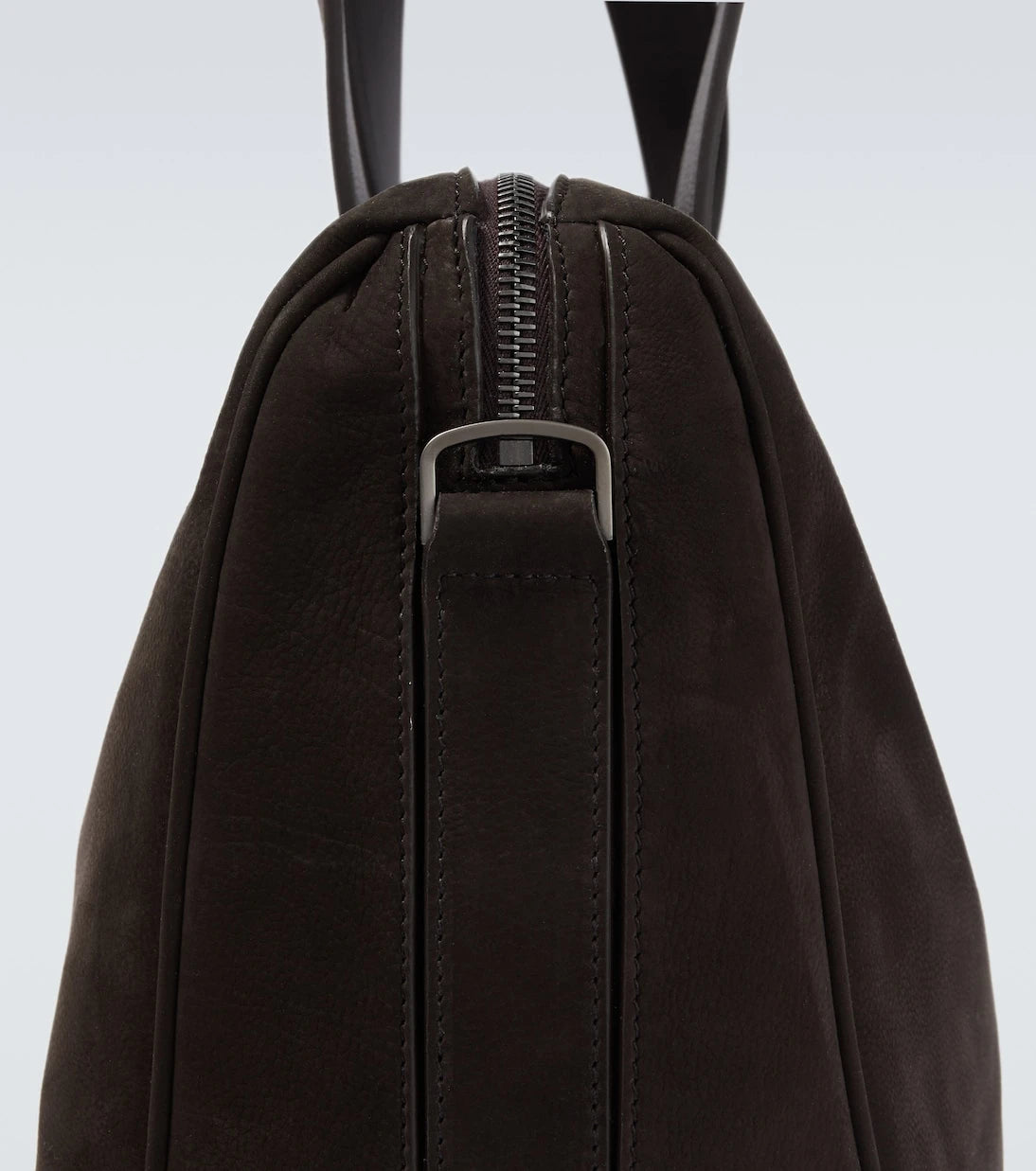 Zegna - Leather duffel bag