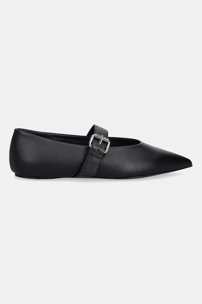 Кожени балеринки Weekend Max Mara Wkagel