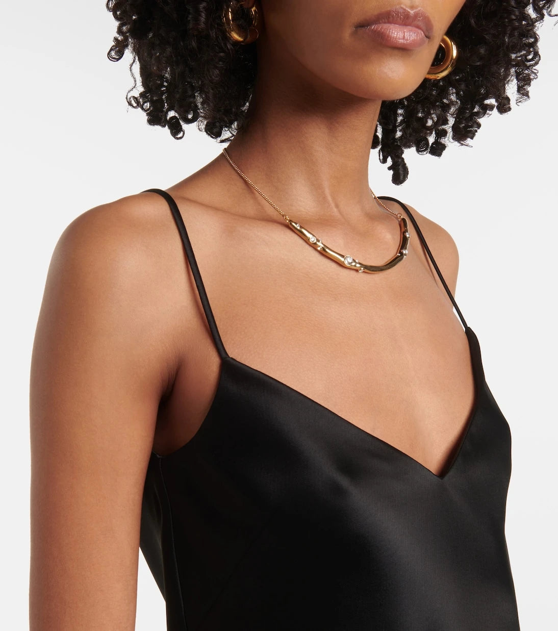 Galvan - Ischia satin camisole