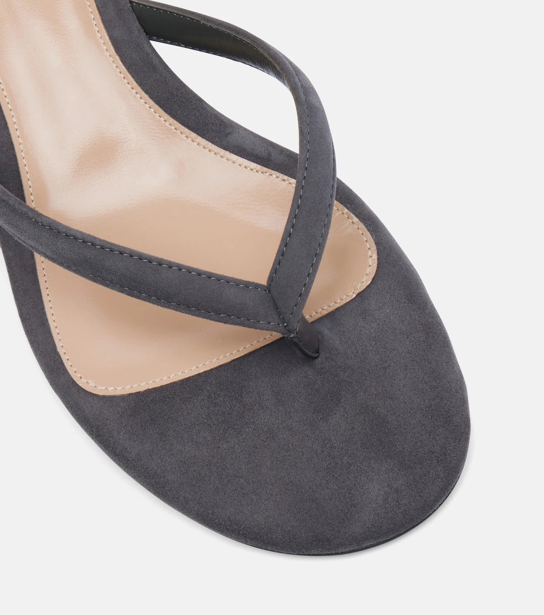 Gianvito Rossi - Calypso 35 suede thong sandals