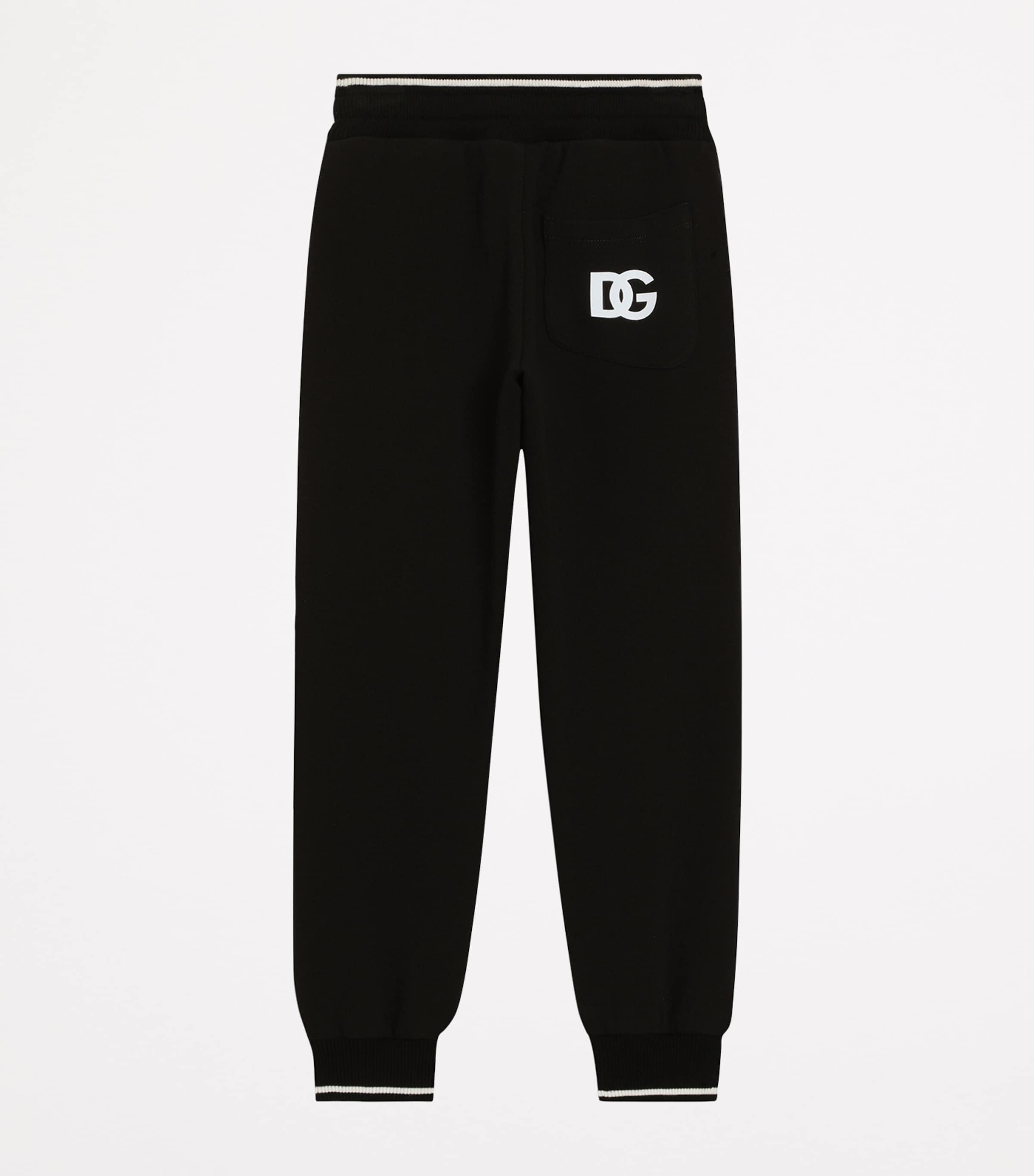 Dolce & Gabbana Kids Cotton Logo Sweatpants (8-12+ Years)