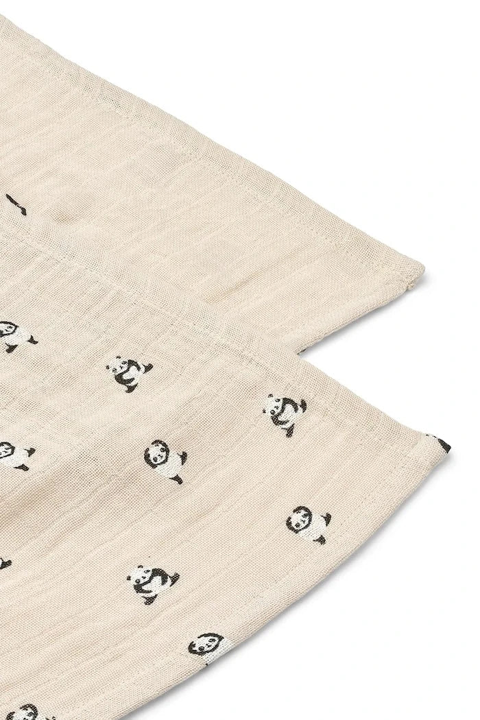 Liewood Pamuk Çocuk Bezi Lewis Muslin Cloth 2'li Paket
