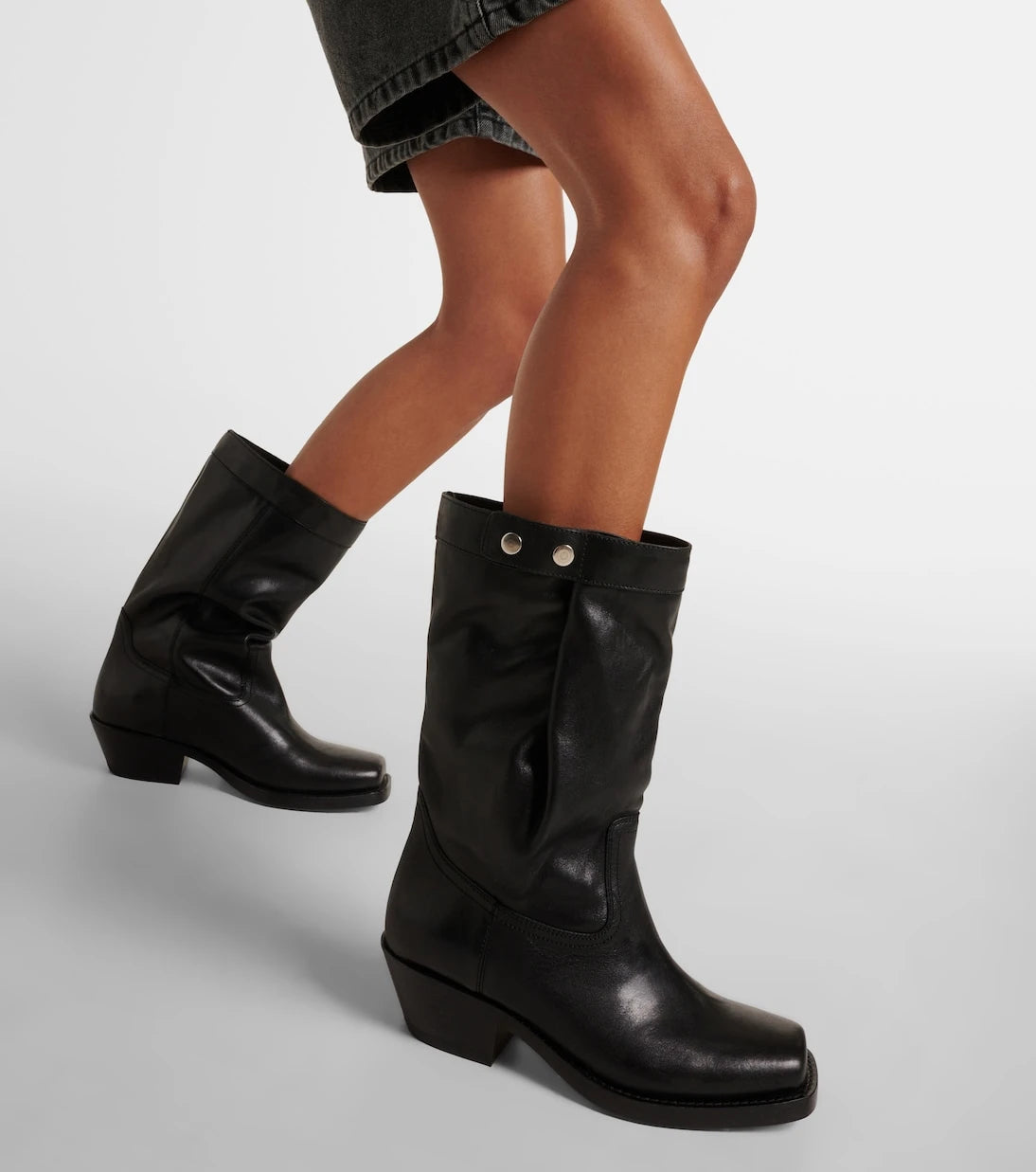 Isabel Marant - Ademe leather cowboy boots