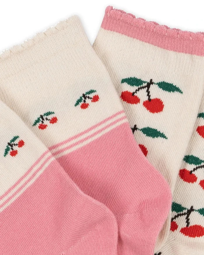 Konges Sløjd çocuk çorapları 2 PACK JACQUARD SOCKS 2'li