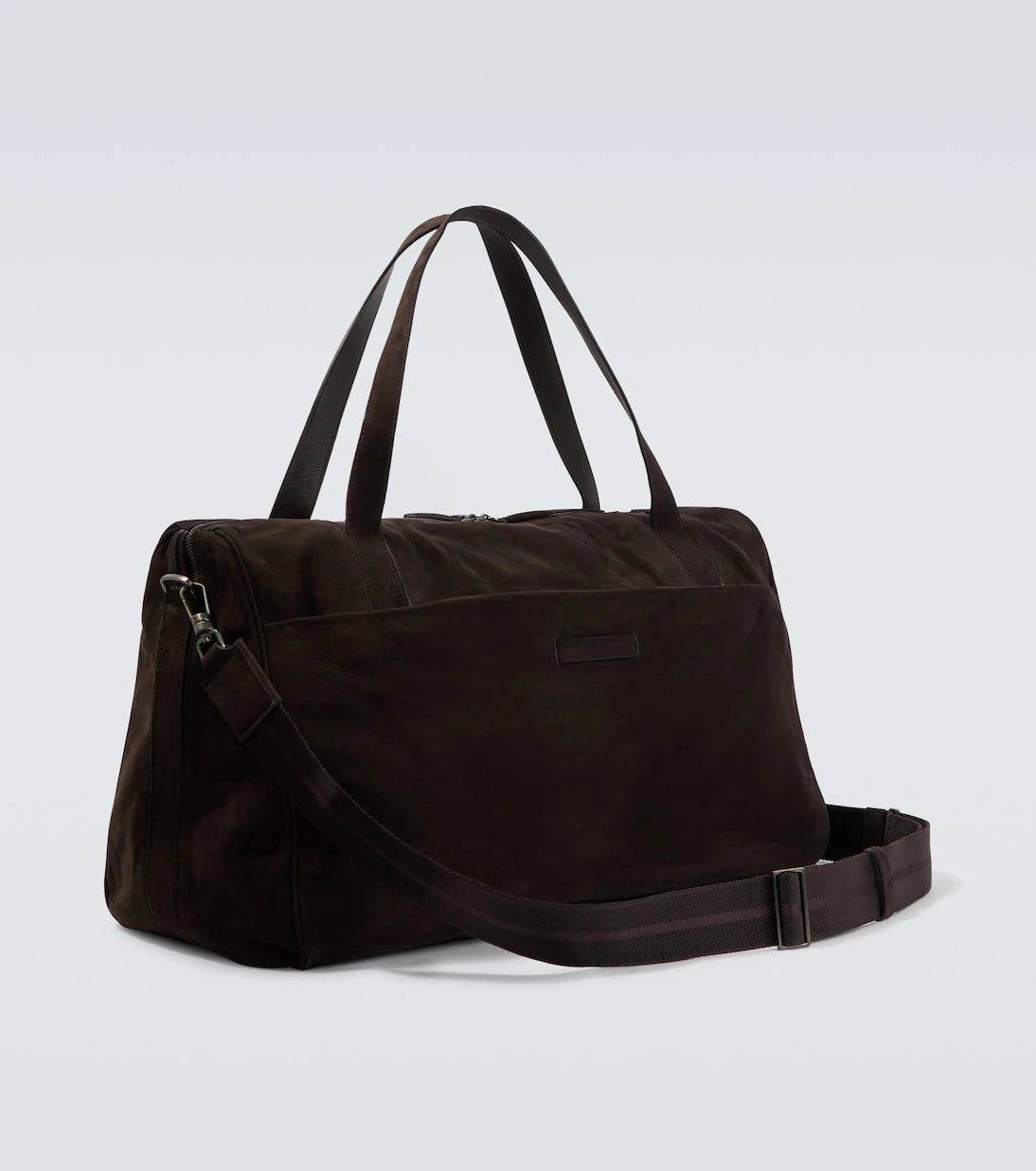 Zegna - Leather duffel bag