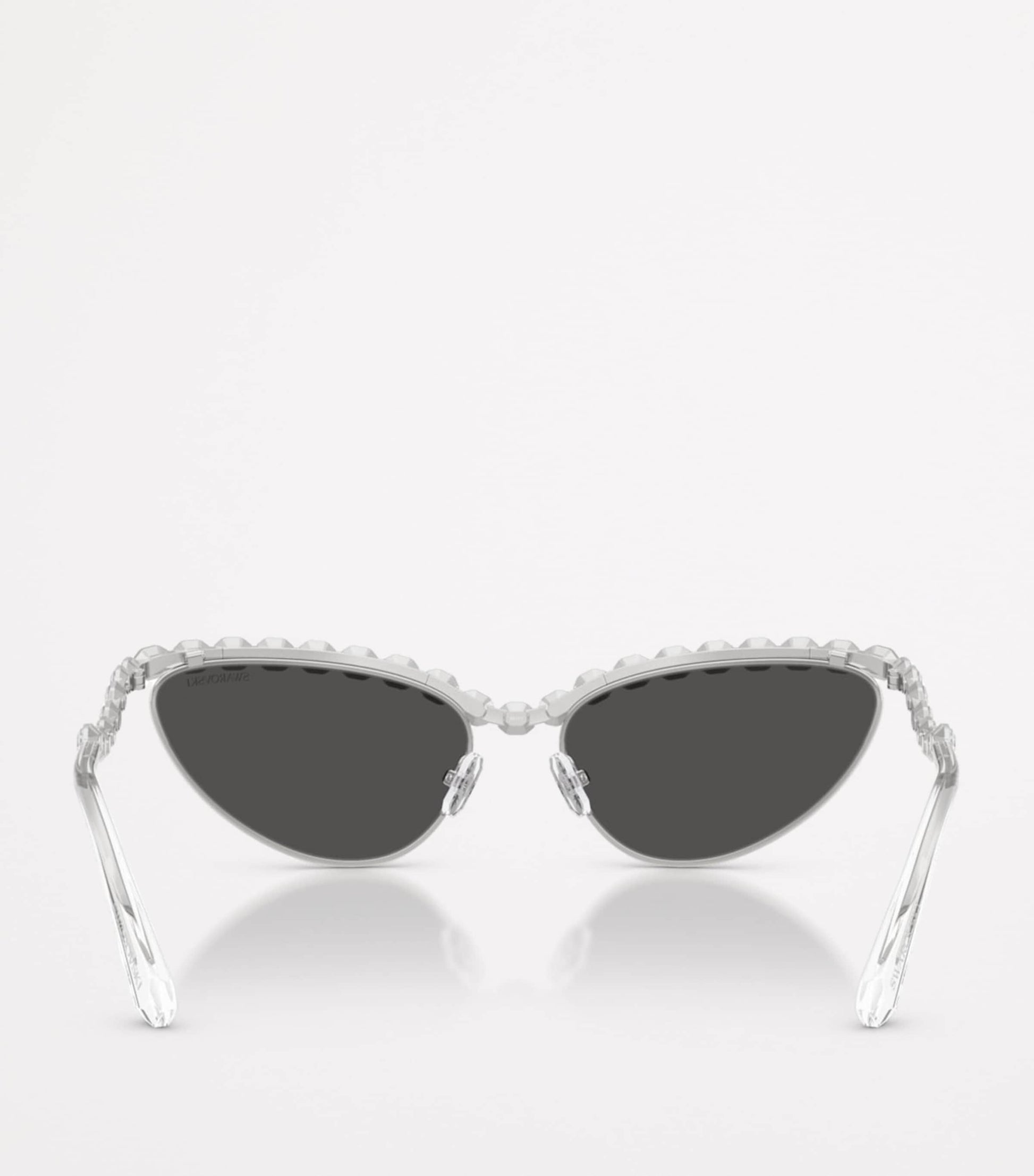 Swarovski Silver Metal Cat Eye 0SK7030 Sunglasses