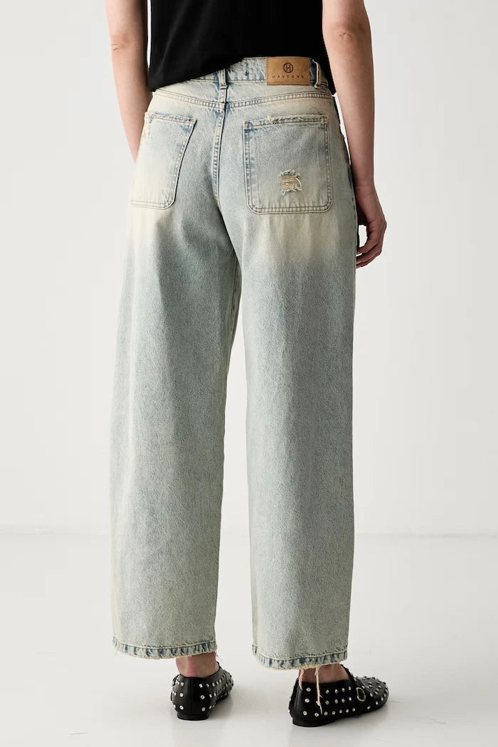Haveone straight kadın jean