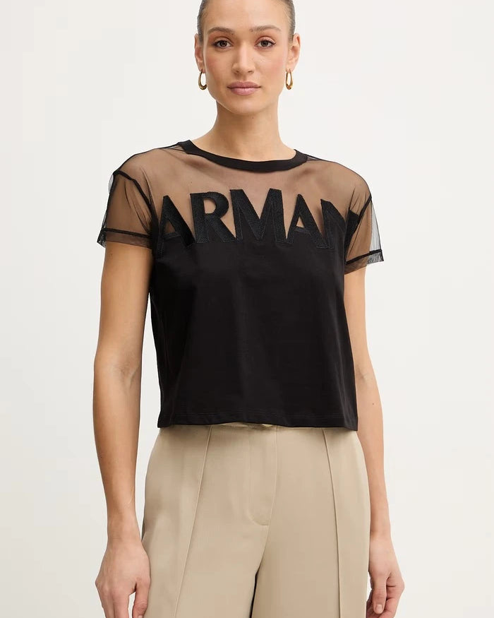 Pamuklu Tişört Armani Exchange
