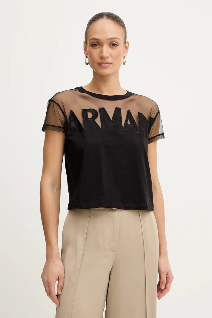 Pamuklu Tişört Armani Exchange