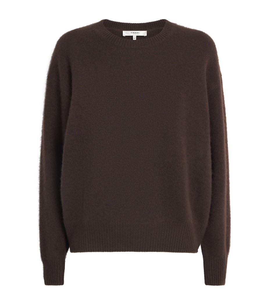 FRAME The Cashmere Brushed Sweater
