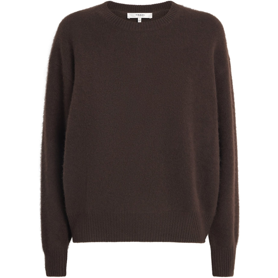 FRAME The Cashmere Brushed Sweater