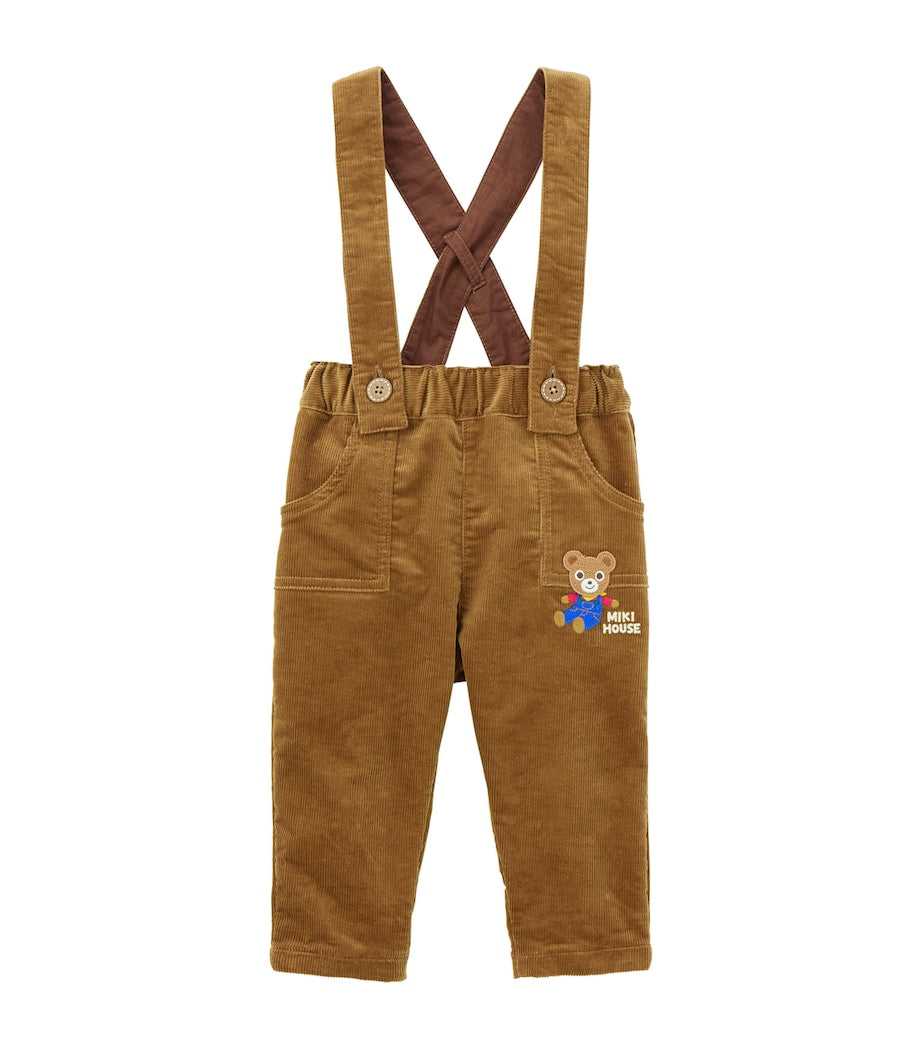 Corduroy Dungarees (2-7 Years)