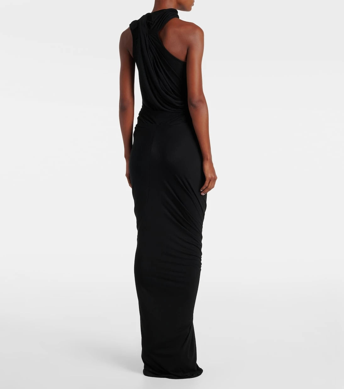 Entire Studios - Draped jersey maxi skirt
