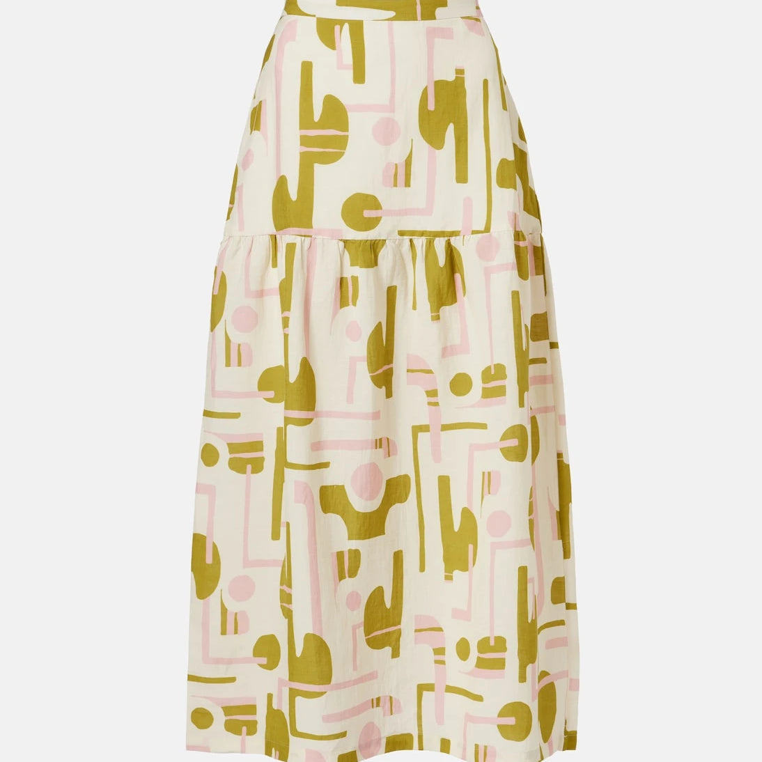 Adriana Degreas - Balearic printed midi skirt