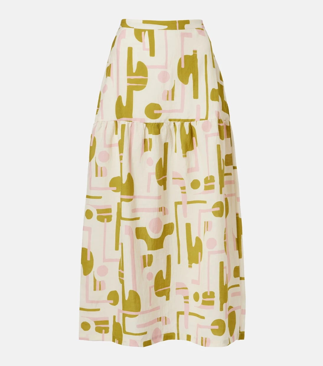 Adriana Degreas - Balearic printed midi skirt