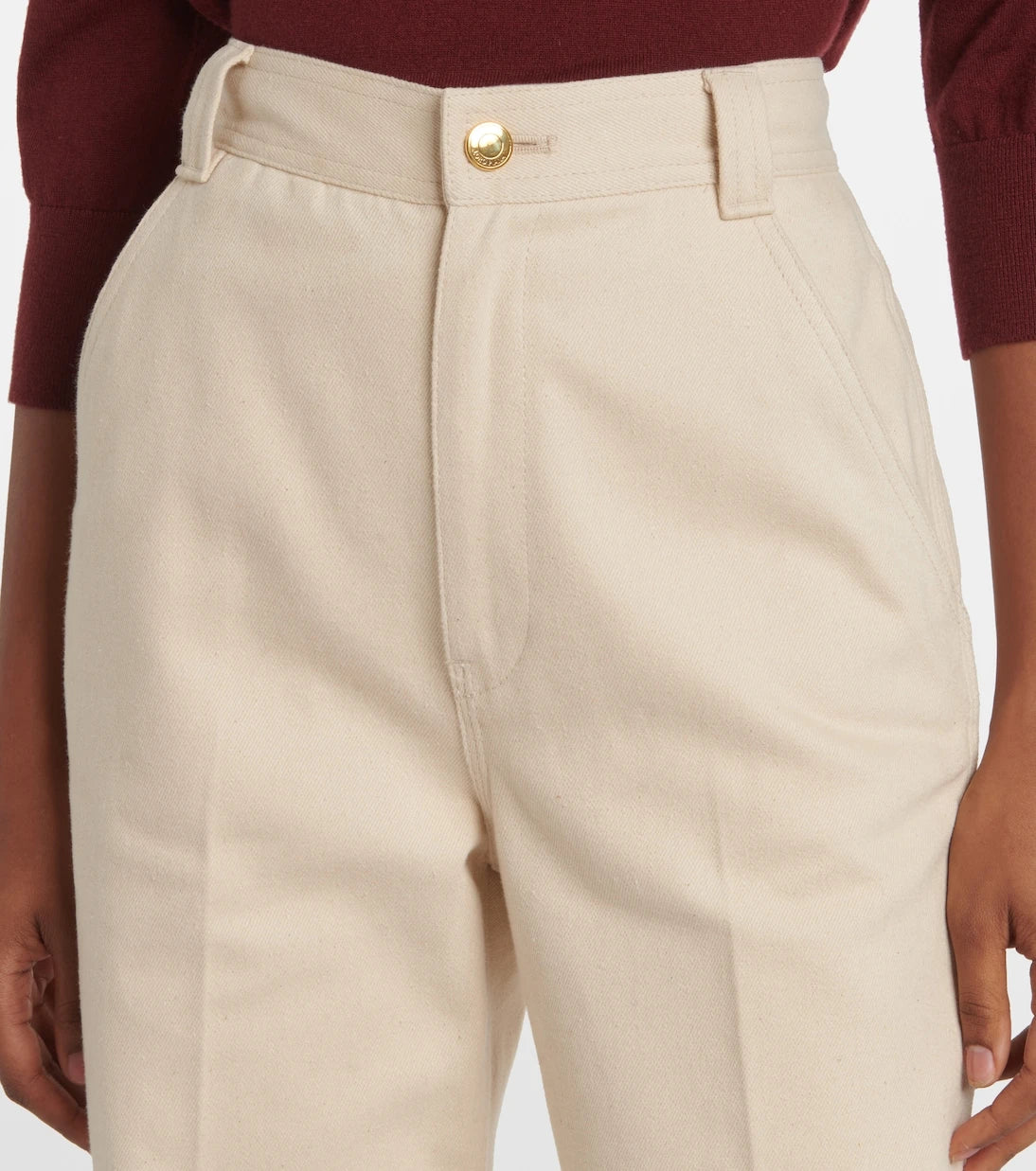 Loro Piana - Garey high-rise straight jeans