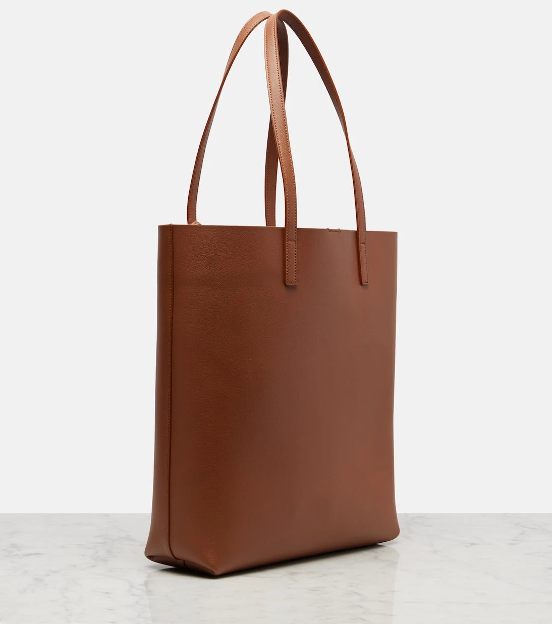 Saint Laurent - Shopping leather tote bag
