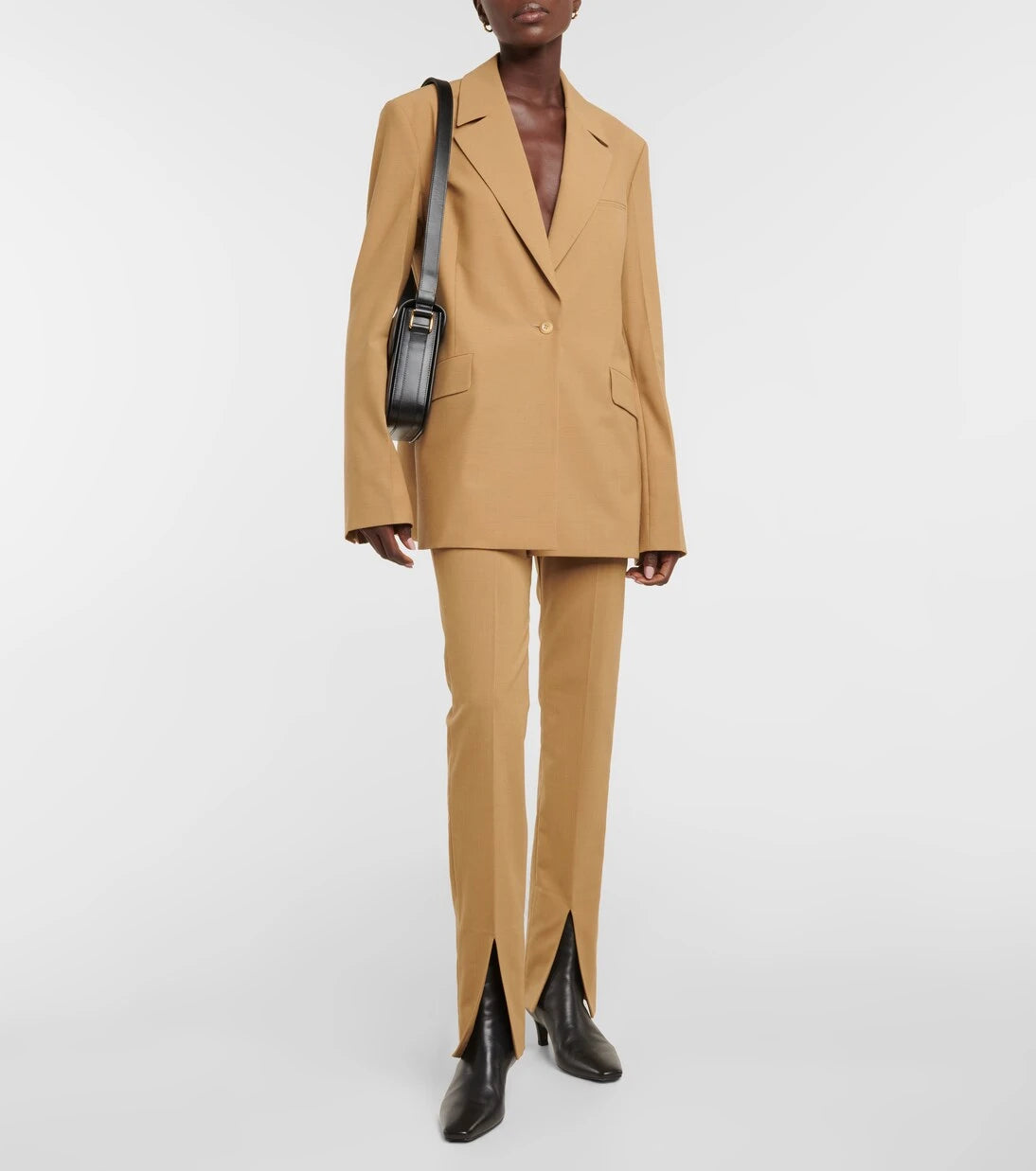 Nanushka - Florine slim wool-blend pants