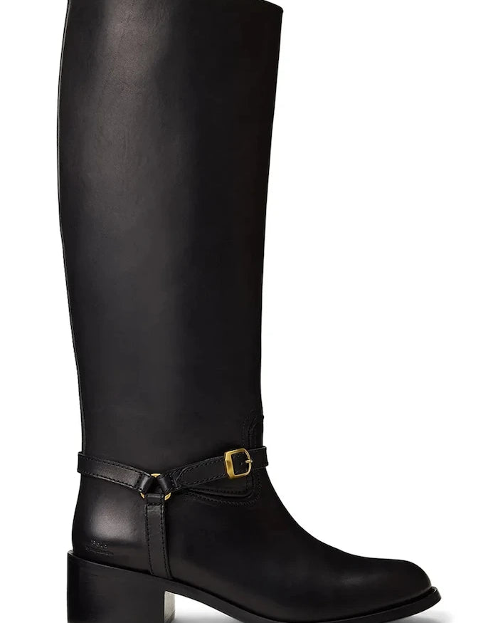 Polo Ralph Lauren Riding Boot Deri Çizme