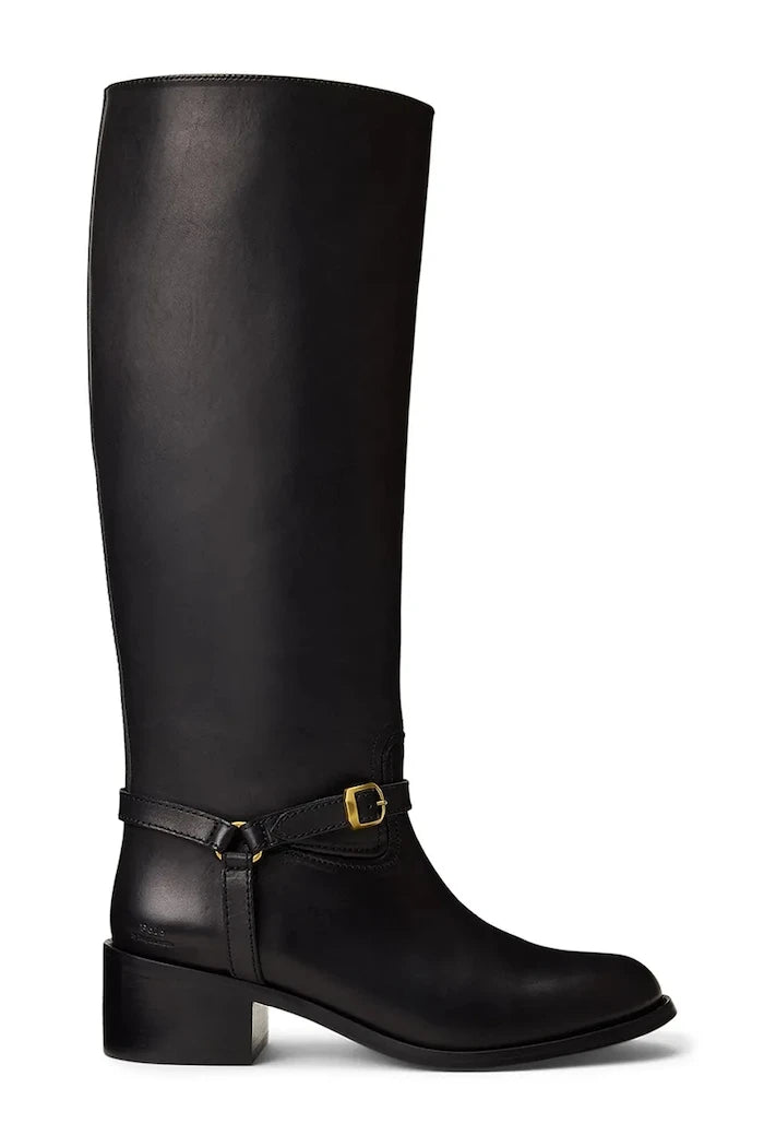 Polo Ralph Lauren Riding Boot Deri Çizme