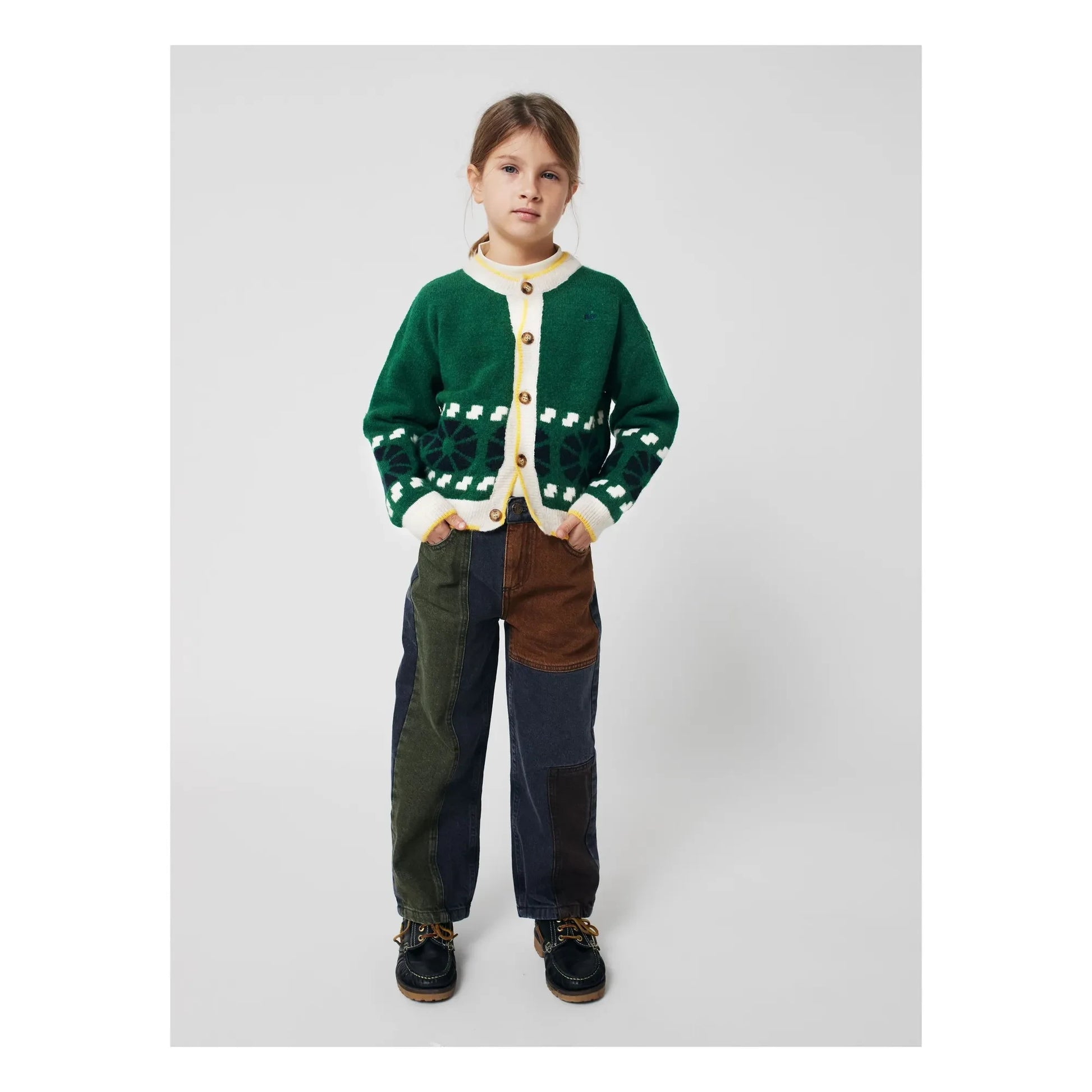 Bobo Choses - Jacquard Wool Vest | Green