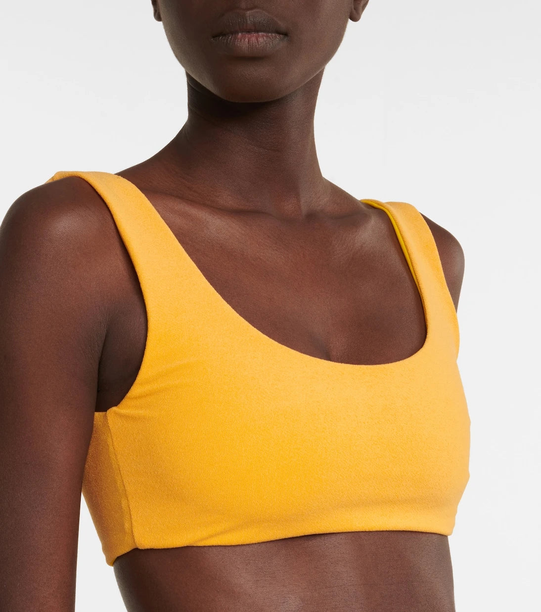 Jade Swim - Rounded Edges bikini top