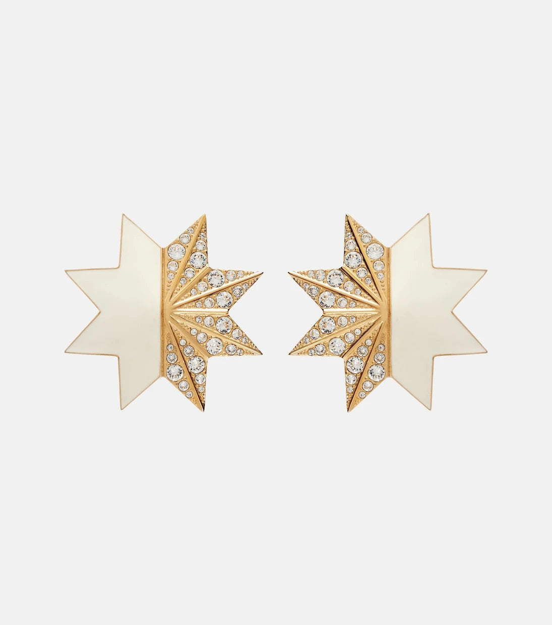 Valentino - أقراط Pas Plus مرصّعة بكريستال Swarovski®