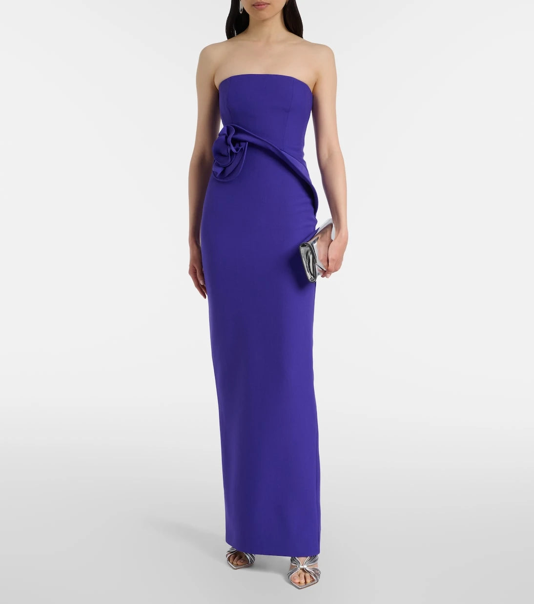 Roland Mouret - Floral-appliqué gown