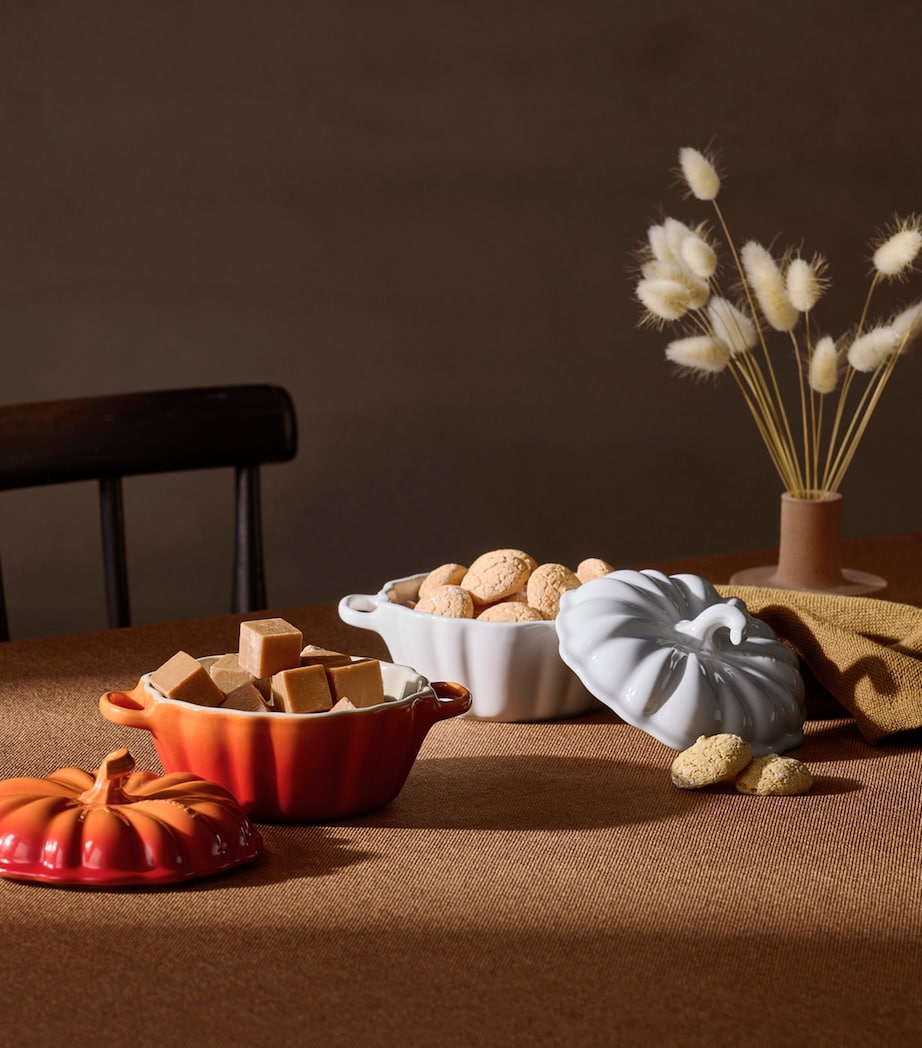 Mini Stoneware Pumpkin Casserole Dish (250ml)