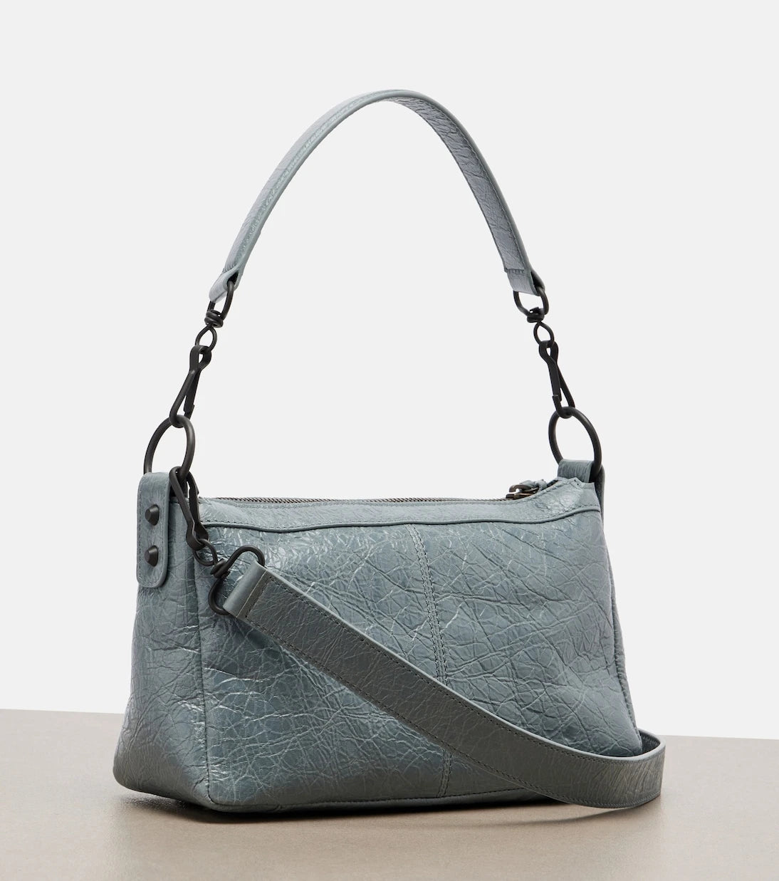 Balenciaga - Le City Moto Mini leather shoulder bag