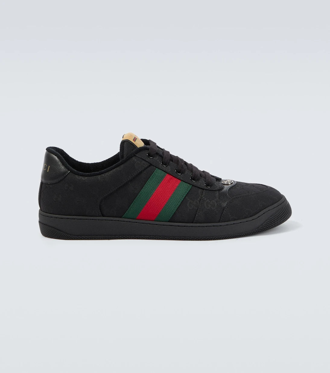 Gucci - حذاء سنيكرز سكرينر GG كانفاس