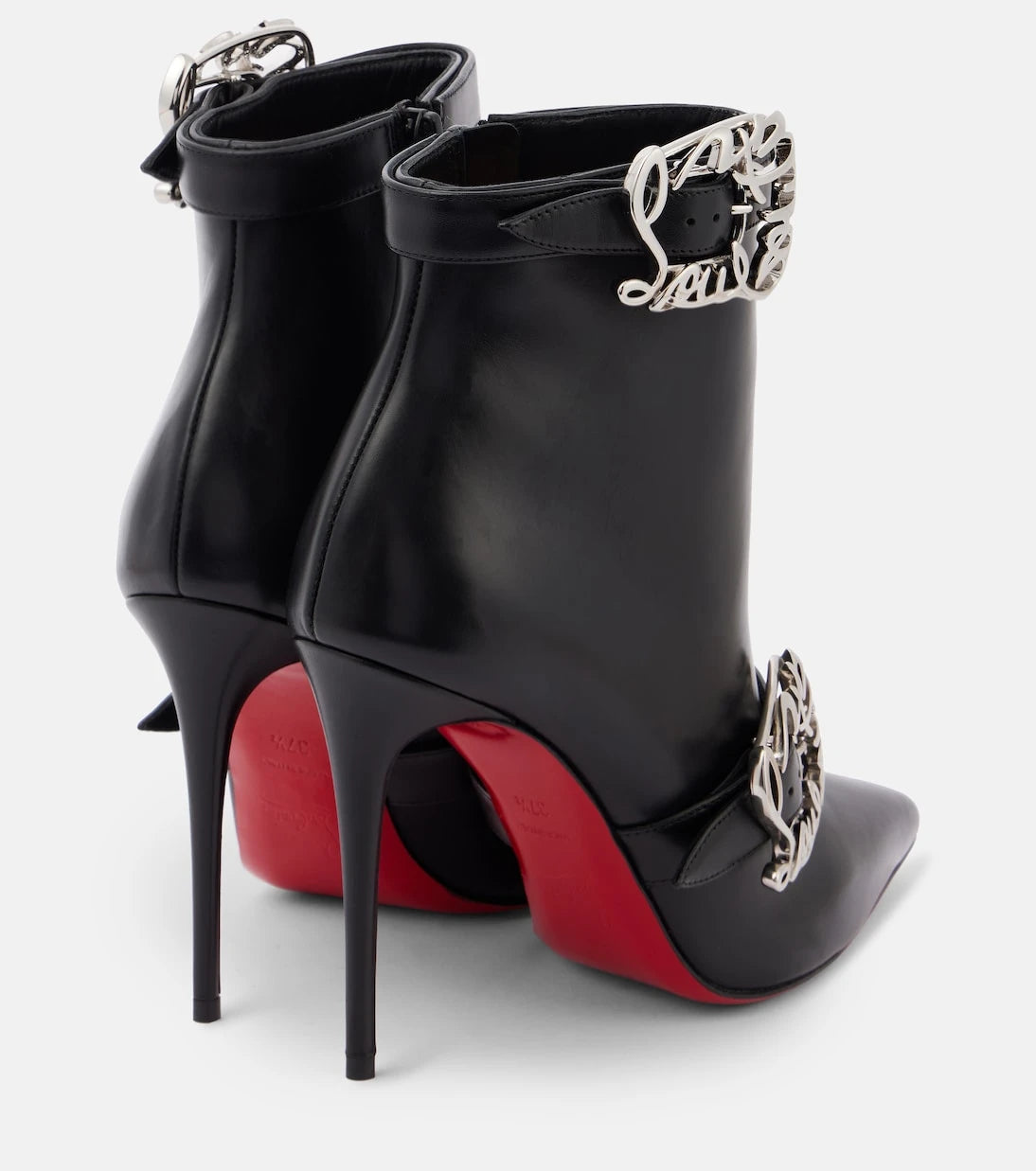 Christian Louboutin - حذاء الكاحل Giddylina 100 من الجلد