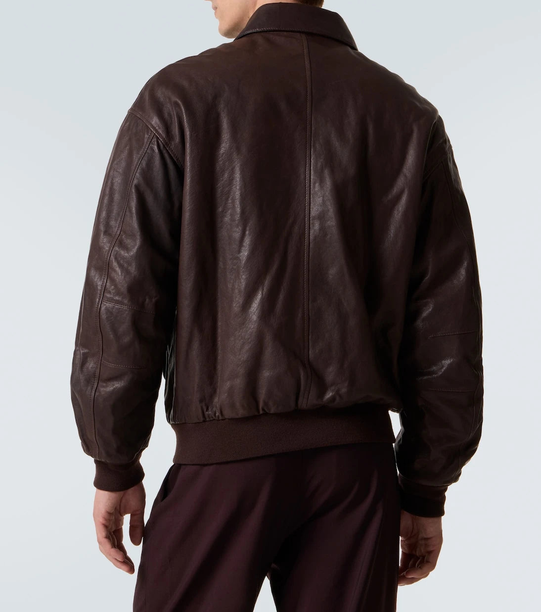 Calvin Klein Collection - Johnson leather blouson